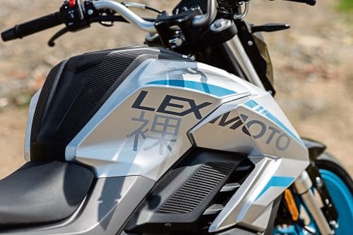 Close up of Lexmoto LS-Z 125