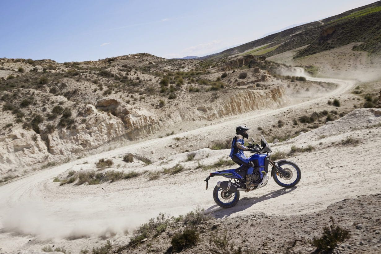 2022 Tenere 700 World Raid Press Test Action