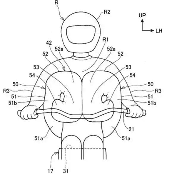 Honda's new airbag design