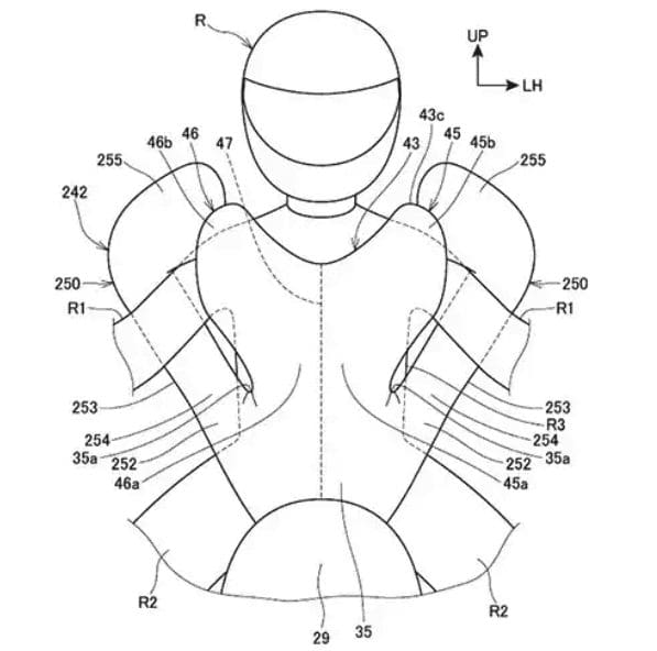 Honda's new airbag design