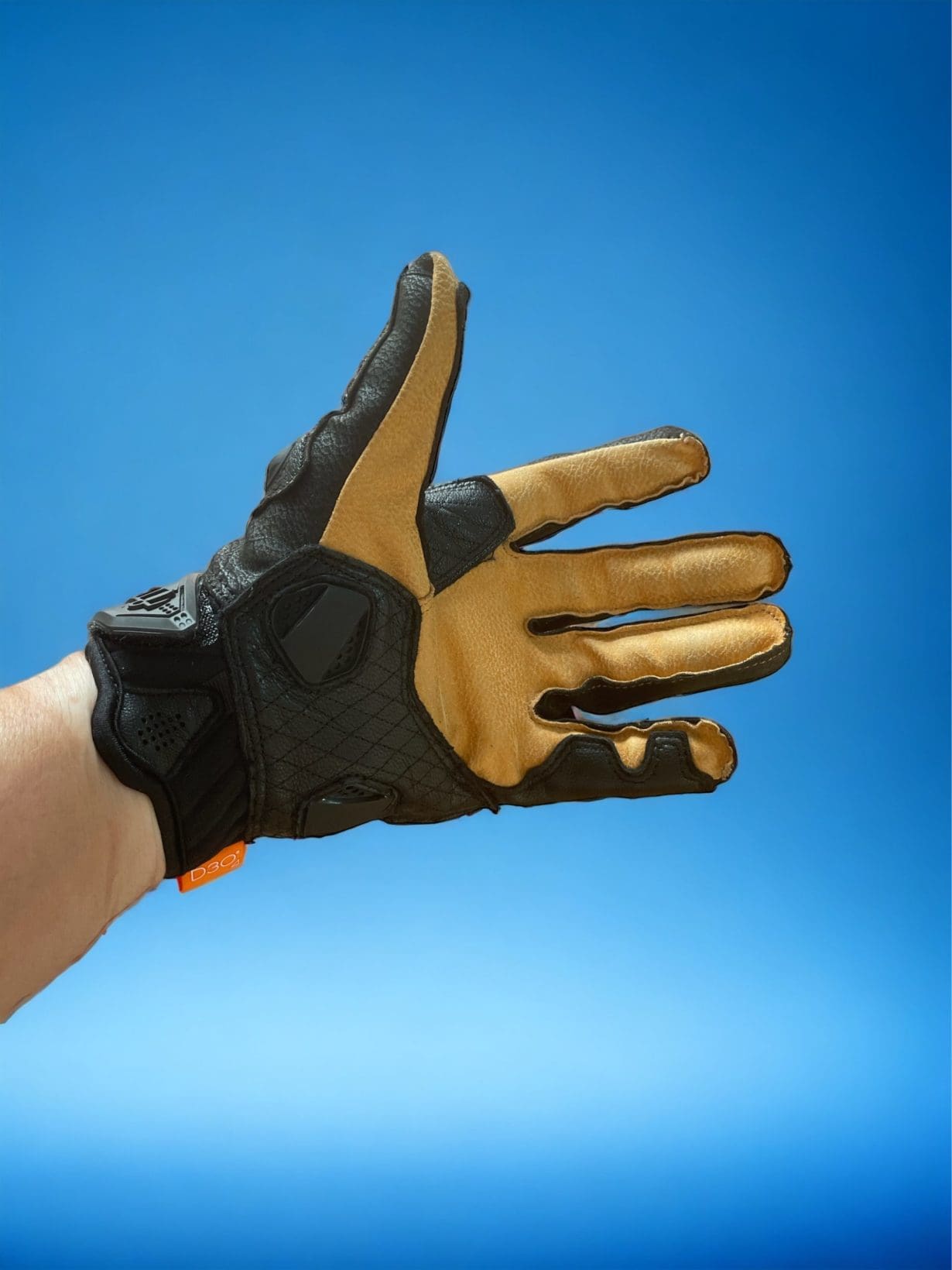 Hypersport Short Motorcycle Gloves from manufacturer Icon.