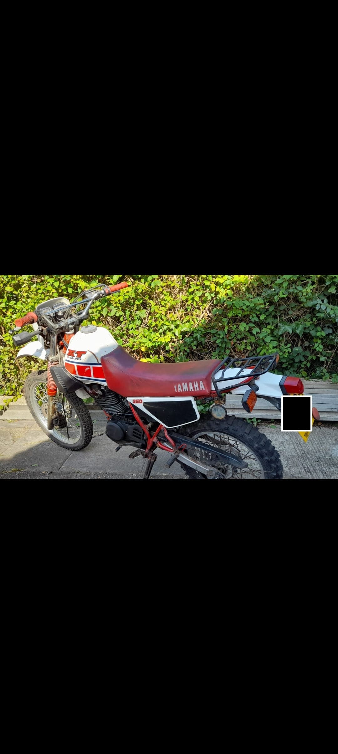 1985 Yamaha XT 350 cc XT350, Enduro Motorbike Motorcycle 30k