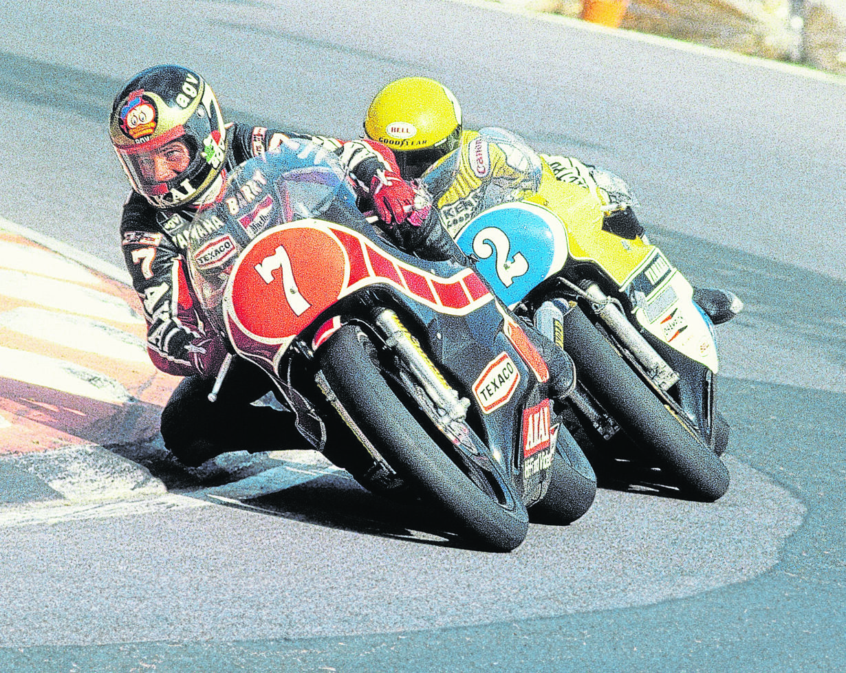 Sheene and Kenny Roberts are two of motorcycling's all-time greats but who was the best of the best? They first raced against each other at Daytona in 1974 and over the next decade they met more than 100 times and on four continents. Although Roberts beat Sheene in most of those encounters Merv Wright, who managed the Suzuki race effort in America and Europe, reckons Sheene was often on inferior machinery.