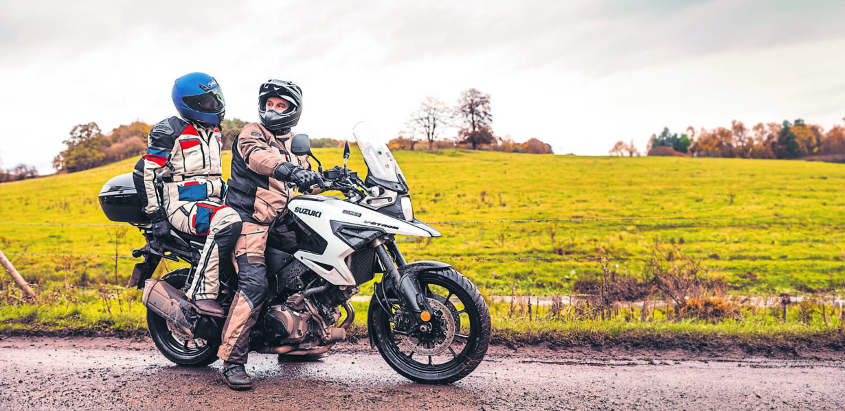 Riding Pillion on a motorcycle