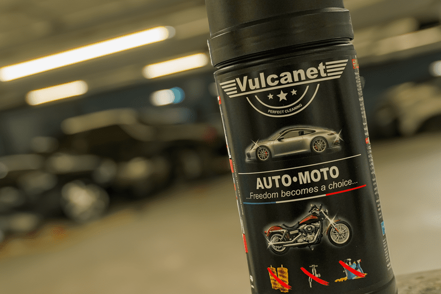 Vulcanet vehicle cleaner