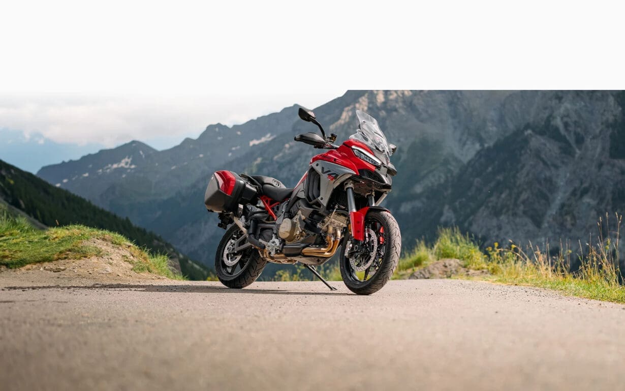 DUCATI: 2025 Multistrada V4 range updates | MoreBikes