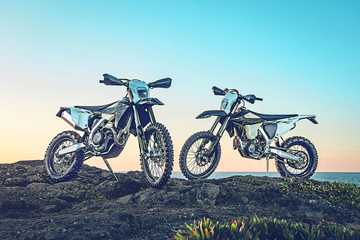 Triumph Enduro bikes