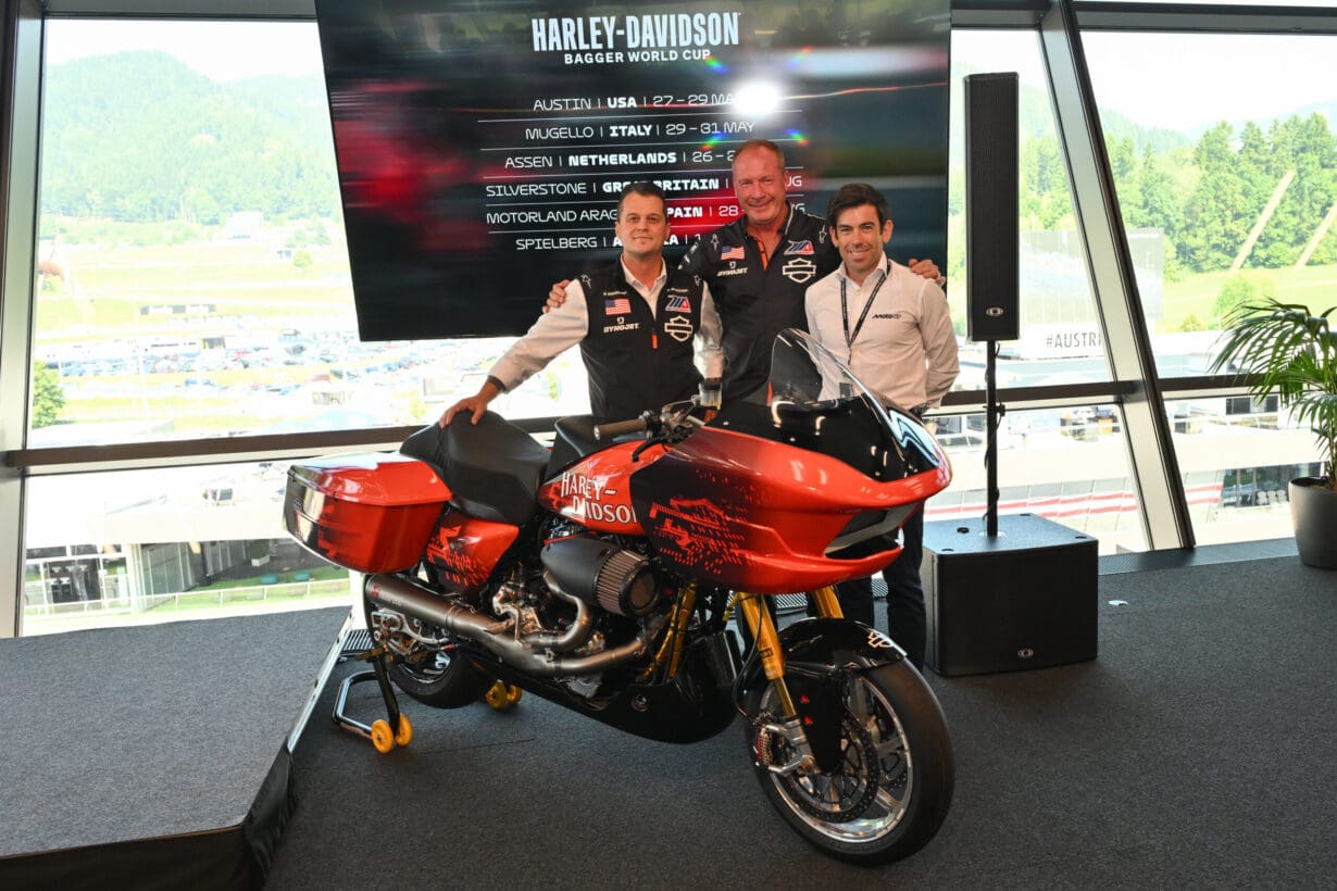 HARLEY-DAVIDSON AND MOTOGP UNVEIL “HARLEY-DAVIDSON BAGGER WORLD CUP”